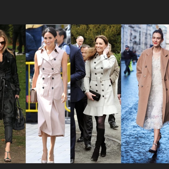 Burberry Trench Dress Vest Tan Color Size IT46 Elegant Classy - Picture 7 of 7